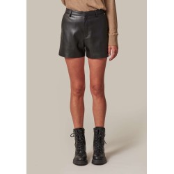 SHORT SIMILI CUIR EMELIE