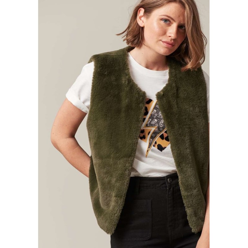 GILET SANS MANCHES FUZZY