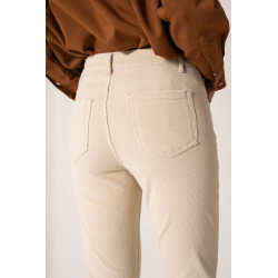 PANTALON VELOURS FLAIRE