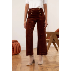 PANTALON PONT  VELOURS