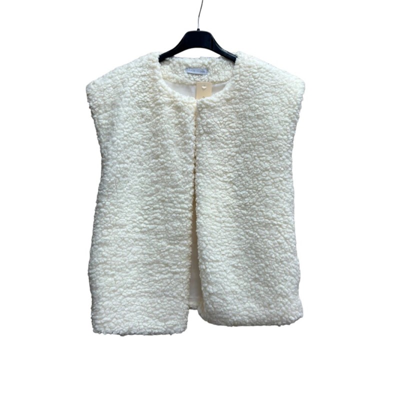 GILET TEDDY SANS MANCHES