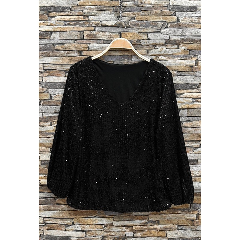 BLOUSE SEQUIN