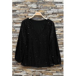 BLOUSE SEQUIN