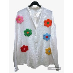 CHEMISIER FLEURS