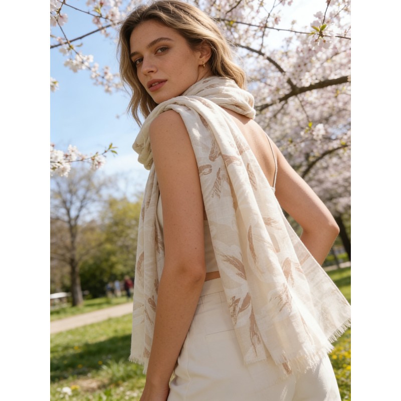 FOULARD BEIGE