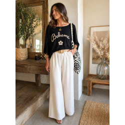 PANT FLUIDE CEINTURE